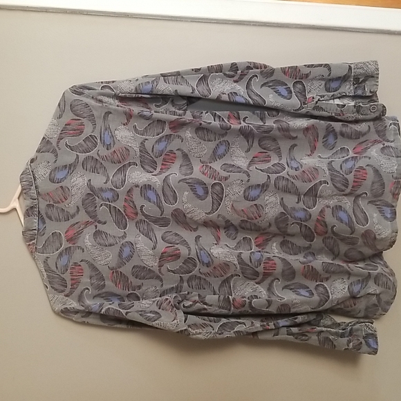 VTG Le Tigre paisley shirt - Picture 3 of 9